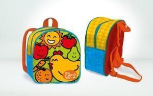 Mochila pvc logo flexografía