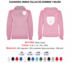 Sudadera con capucha con logo
