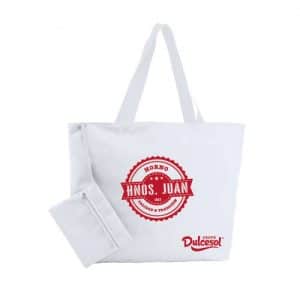 bolsa de feria de poliester 99-75 logo dulcesol
