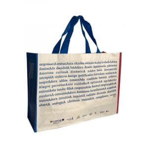 Bolsa de rafia fundacion tres culturas