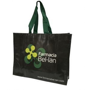 bolsas de rafia baratas y pequeñas farmacia de color verde