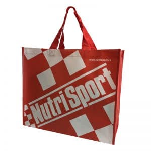 bolsas de rafia baratas y plastificadas de nutrisport