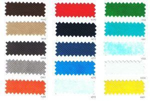 muestras de colores y tejidos para bolsas de non woven
