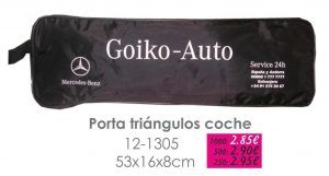 bolsa porta triangulos emergencia promociones