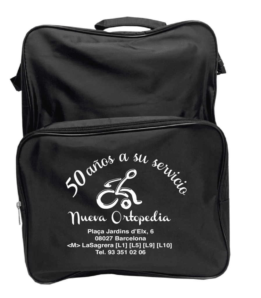 Mochila adaptada ortopedias