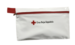 neceser botiquin pvc cruz roja